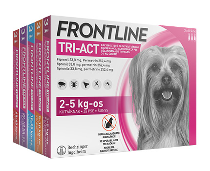 Frontline Tri-Act range